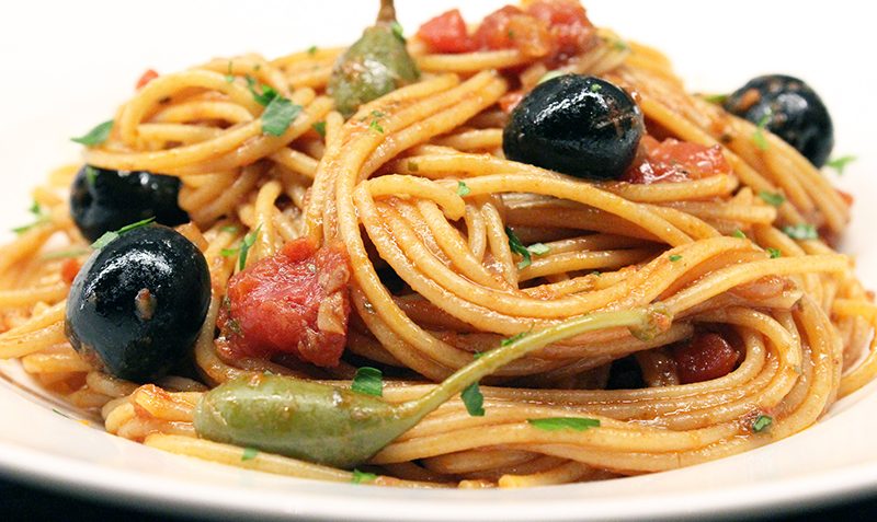 Spaghetti-Pizzaiola
