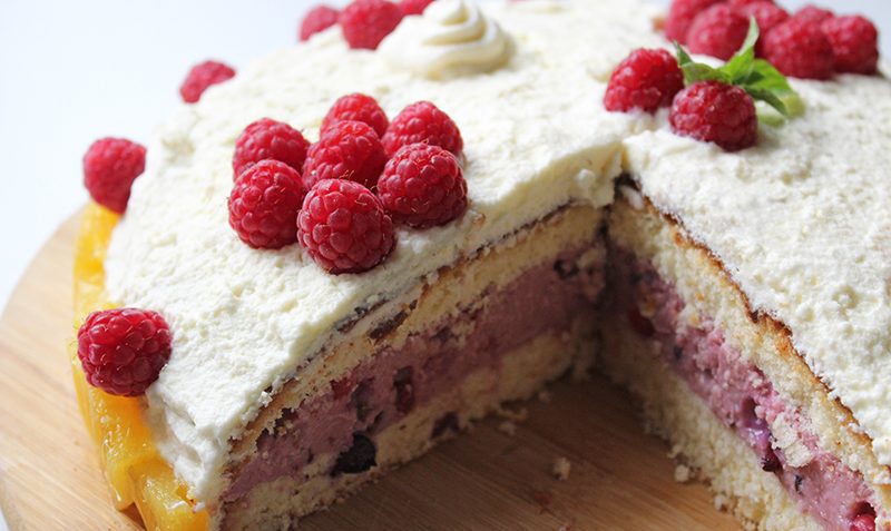 Gateau Aux Fruits Rouges Idees Recettes