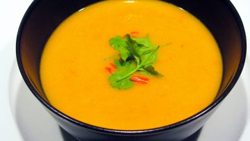 soupe carotte gingembre