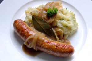 saucisse poulet puree